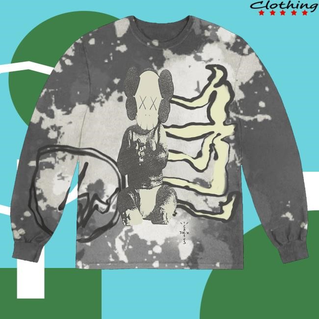 Utopia Shop Cactus Jack By Travis Scott X Kaws For Fragment Shirt 'Tie Dye' Utopia Shop Cactus Jack By Travis Scott X Kaws For Fragment Shirt 'Tie Dye'