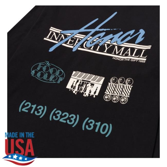 Official Honor The Gift Merch Mall Ls Hoodie Sweatshirt