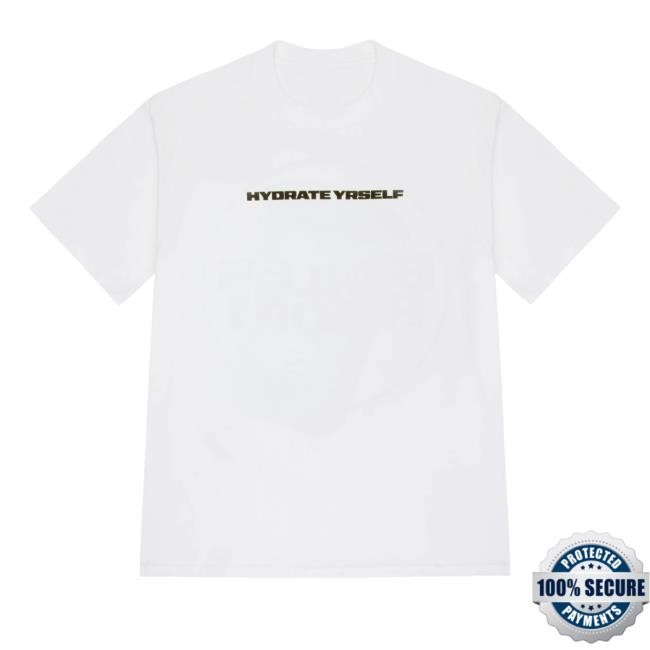 Boiler Room Merch Hydrate T-Shirt, Hoodie, Tank Top, Sweater And Long Sleeve T-Shirt White