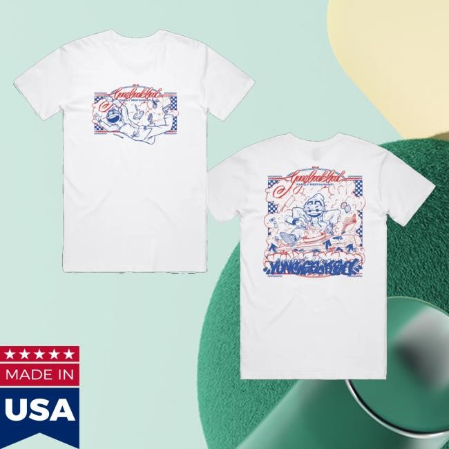 Sound Merch Yung Cook God White Hoodie