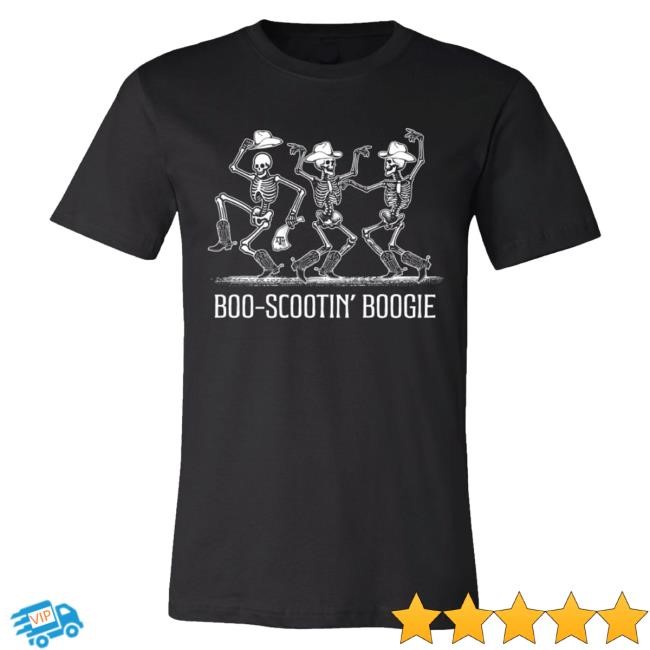 Official The Warehouse Acc Merch Boot-Scootin' Boogie Short Sleeve - Black Crewneck Sweatshirt