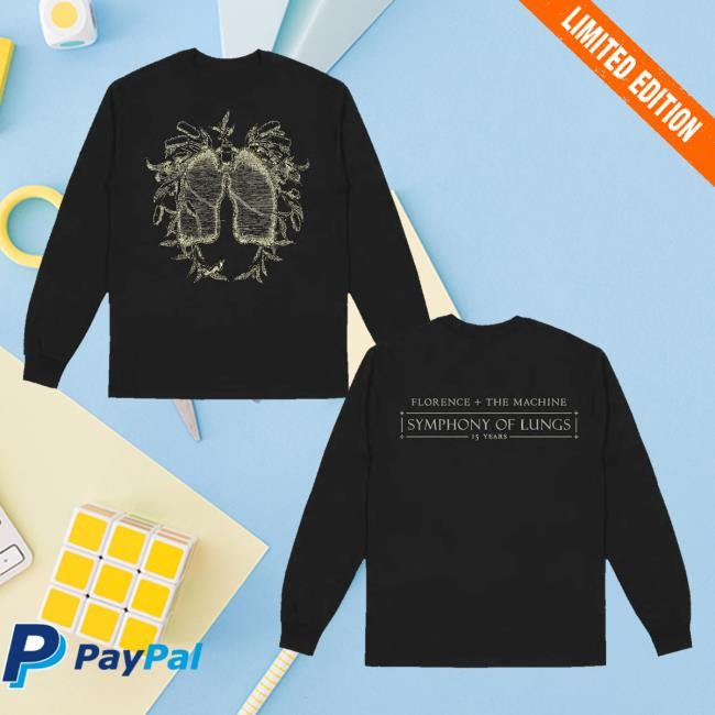 Florence And The Machine Official Store Merch Shop Gothic Lungs Hoodie