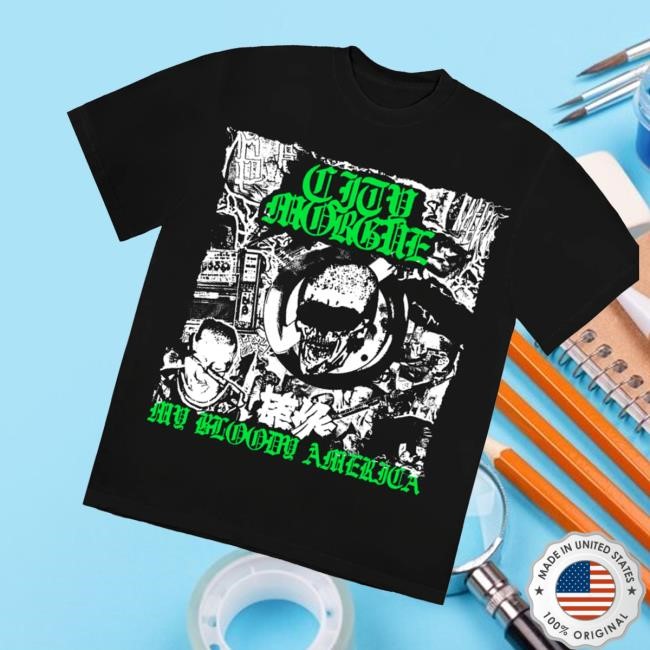 City Morgue Official Punk Tee Shirt