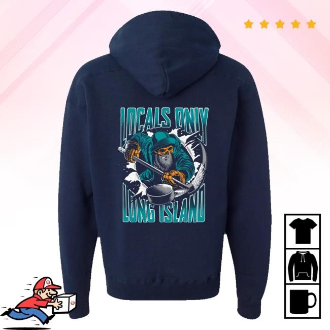 Shop Long Island Lifestyle Gear Merch The Reaper Sweaters (Hockey Edition)