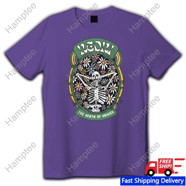 Neoni The Death Of Daisies Skeleton Long Sleeve T Shirt