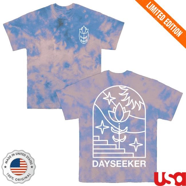 Dayseeker Merch Store Tulip Throne Dye Shirt