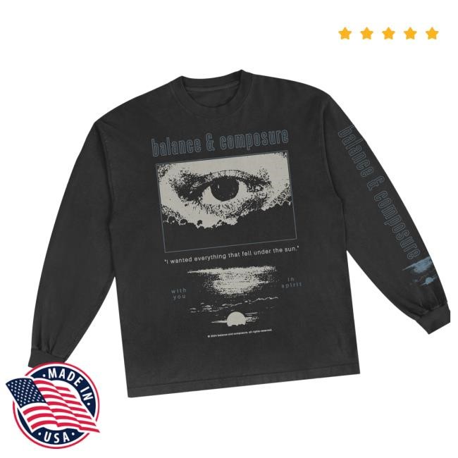 Balance And Comp Merch Balance & Composure Eye Unisex Sweatshirt