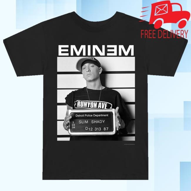 Eminem Merch Store Arrest Long Sleeve Shirt