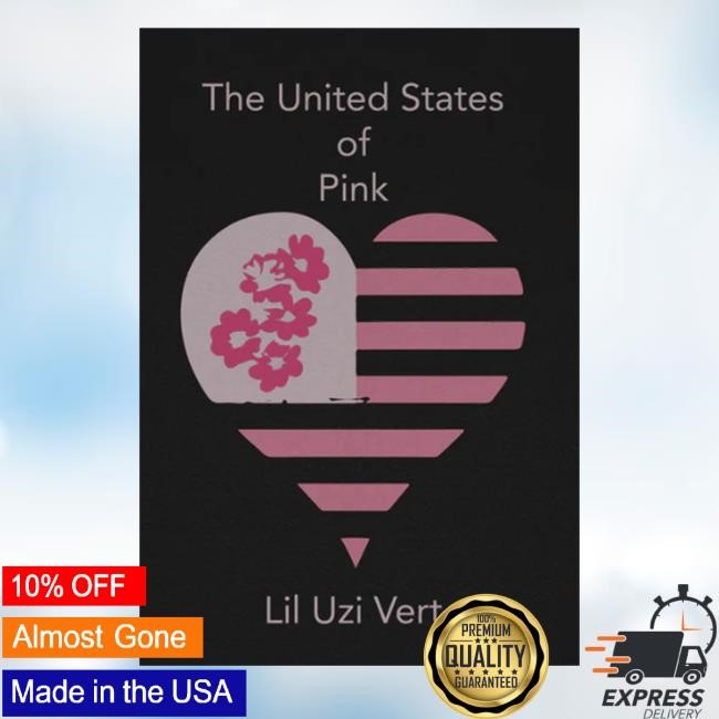 Lil Uzi Vert Merch Store United States Of Pink T-Shirt, Hoodie, Tank Top, Sweater And Long Sleeve T-Shirt