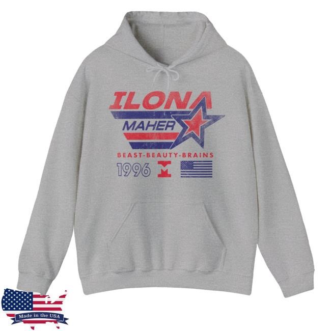 Ilona Maher Merch Shop Red, White & Season 2 Sweatshirt