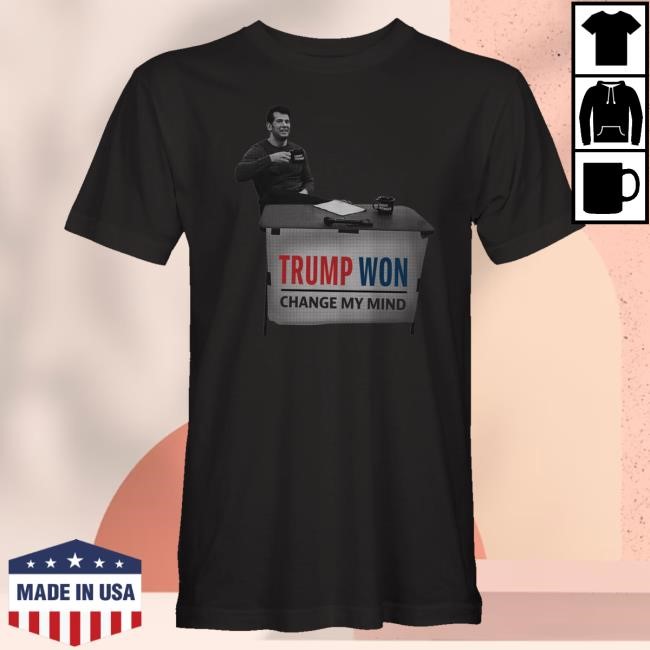 Crowder Shop Merch Trump Won Tee Shirt