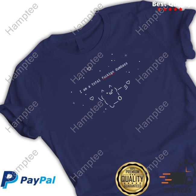 I Am A Total Fuckign Dumbass Ascii Tank Top