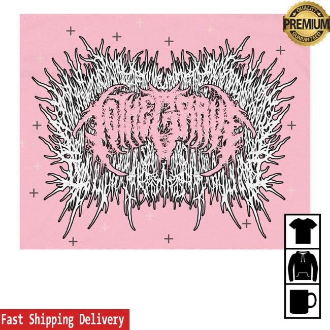 Rising Merch Xavleg To The Grave Logo Love Heart Hoodie Sweatshirt