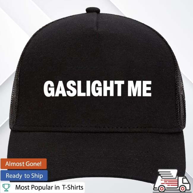 Dropouts Podcast Official Merch Gaslight Me Trucker Snapback
