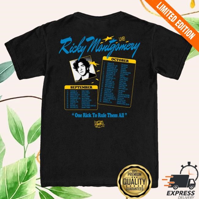 Ricky Montgomery Merch Store One Rick To Rule Them All Tour Crewneck Sweatshirt Ricky Montgomery Merch Store One Rick To Rule Them All Tour Crewneck Sweatshirt