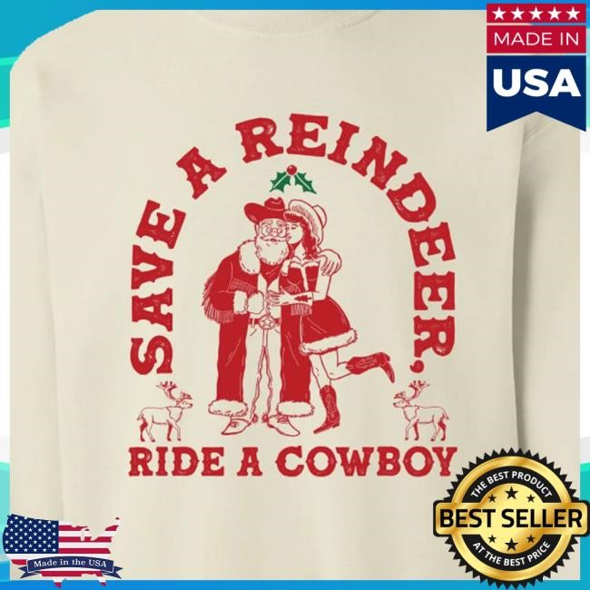 Barstool Store Save A Reindeer Ugly Shirts