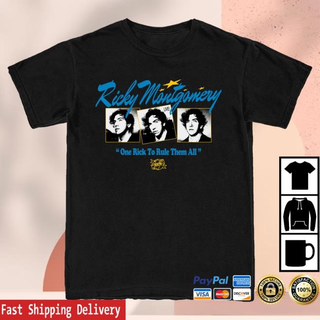 Ricky Montgomery Merch Store One Rick To Rule Them All Tour Crewneck Sweatshirt Ricky Montgomery Merch Store One Rick To Rule Them All Tour Crewneck Sweatshirt