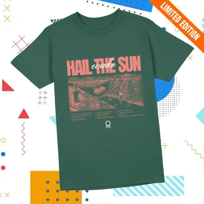 Hail The Sun's Online Store Wake Tracklist T-Shirt