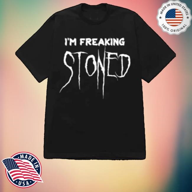 Wizkhalifa Merch Khalifa Is Freaking Stoned Hoodie