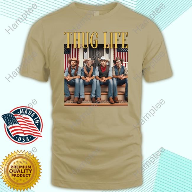 Thug Life Team Trump Vance Elon Kennedy Hoodie