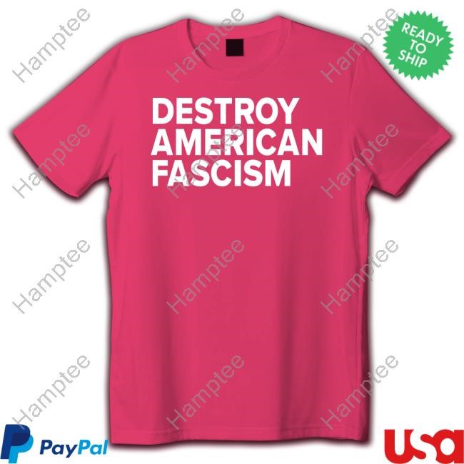 Tom Morello Destroy American Fascism T Shirt