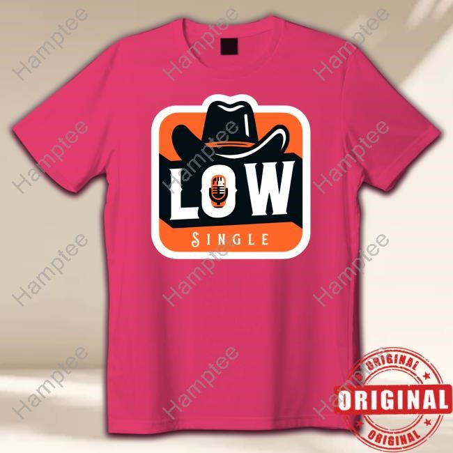 The Man Wearing The Low Single Logo Shirt