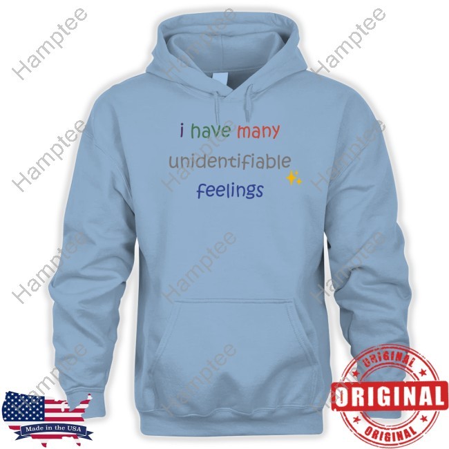 Alexithymia I Have Many Unidentifiable Feelings Zip Hoodie