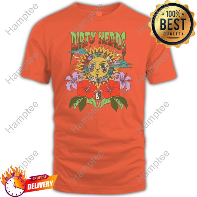 Official Dirtyheads Merch Shop Cali Sun Orange T Shirt