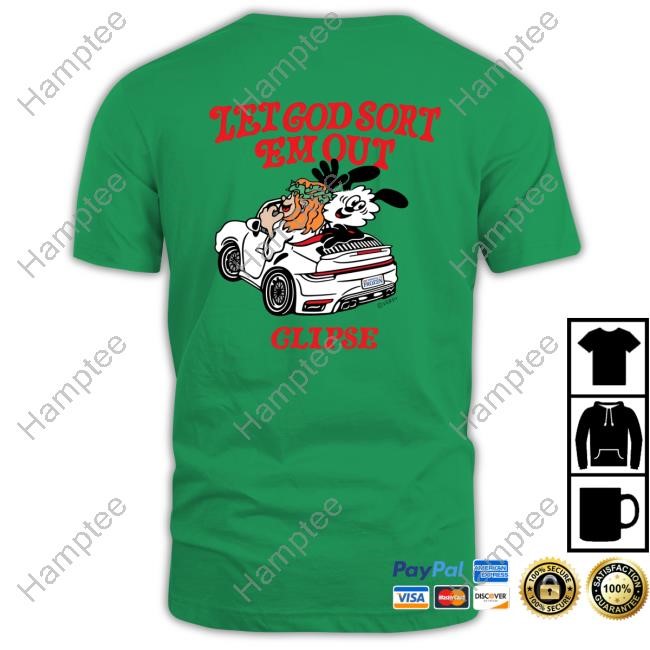 Pusha & Malice Verdy X Clipse Let God Sort Em Out 1 T Shirt