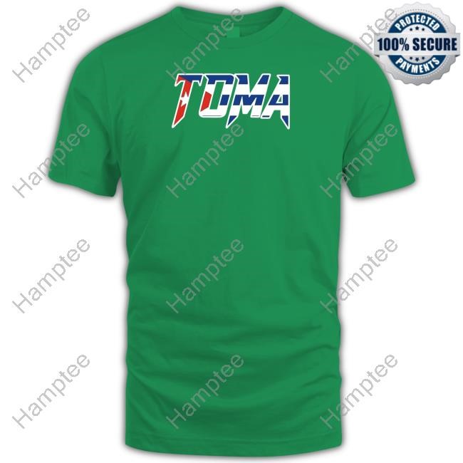 Toma With Cuba Colors Tee Shirt