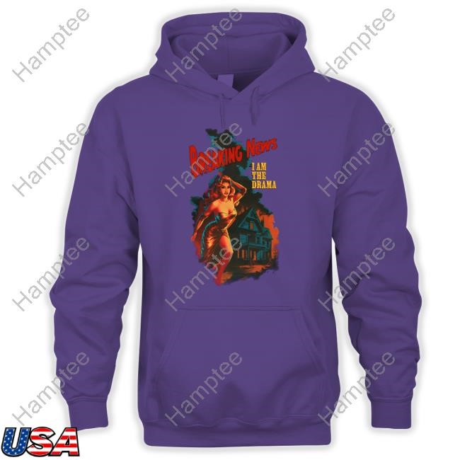 Cardi B Merch Breaking News I Am The Drama Tee