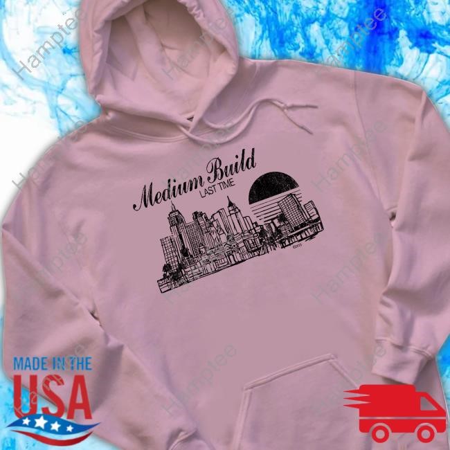 Medium Build Last Time Cityscape Hoodie