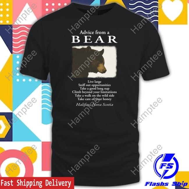 https://vivshirt.com/campaign/advice-from-a-bear-live-large-sniff-out-opportunities-tee-shirt