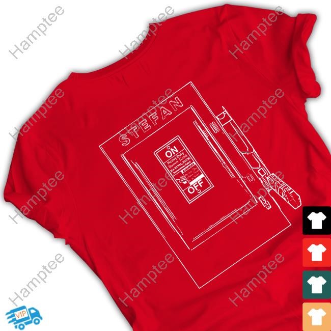 Paul Wesley Turn It Off Stefan Tee Shirt
