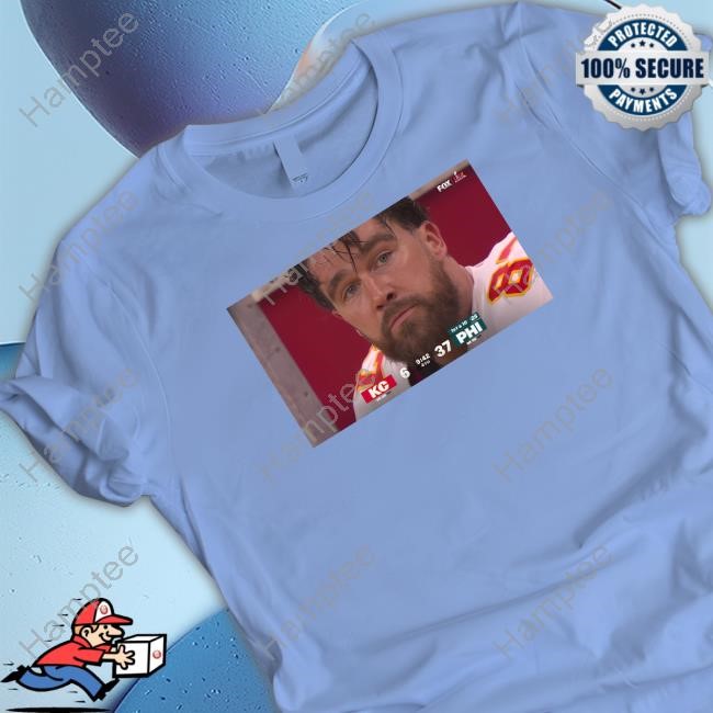 Kelce's Face In That Loss Shirts