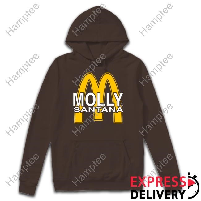 Grimykids Molly Santana V2 Yellow On Red Sweatshirt