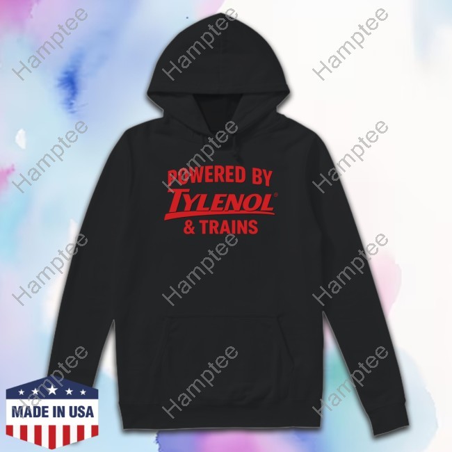 Microwavexsalad Powered By Tylenol & Trains Sweatshirt