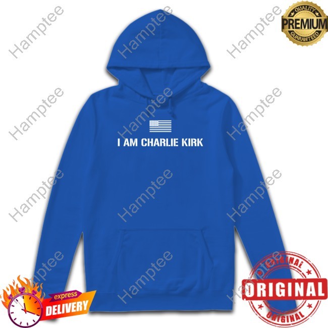 Ted Nugent I Am Charlie Kirk Patriotic Crewneck Sweatshirt