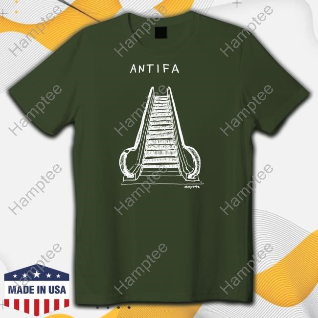 Jesseduquette Antifa Escalator T Shirt