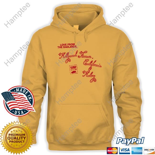 Halsey Love From Badlands Hollywood Forever California Shirt