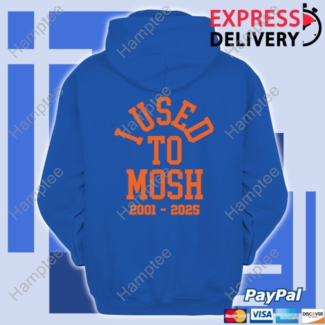 Armada Music Bury Your Dead I Used To Mosh Funny Shirt