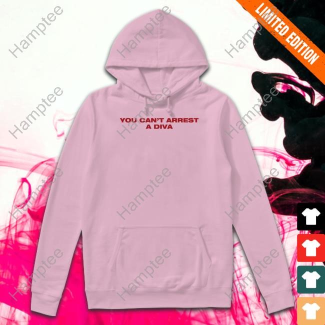 You Can't Arrest A Diva Hoodie