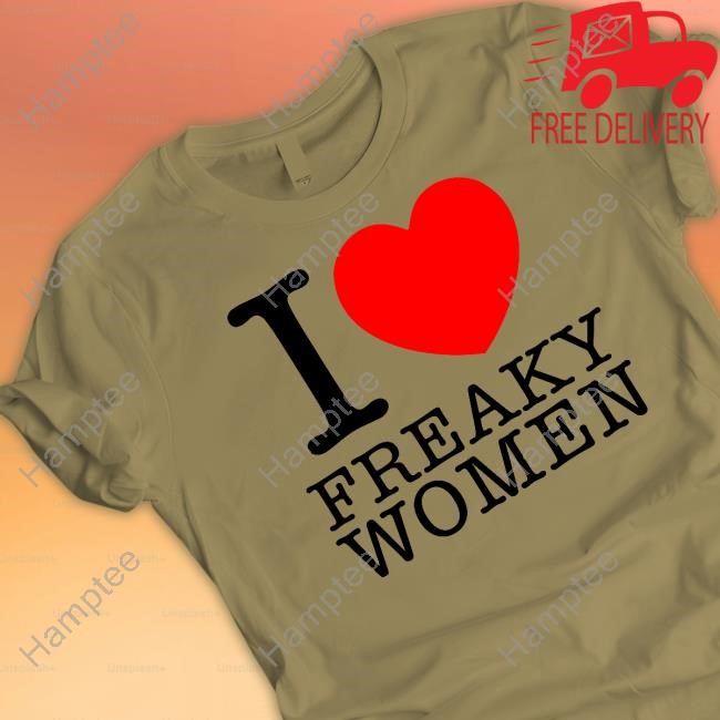 Wendeeluvz I Heart Freaky Women New Shirt