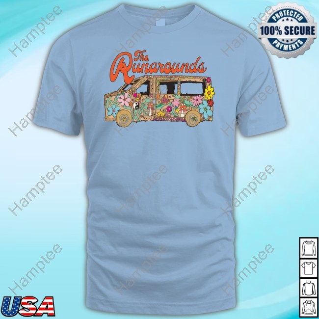 The Runarounds Merch Store Minivan Blue T-Shirt